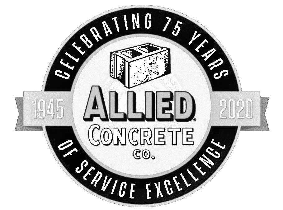 Allied 75 Logo grayscale